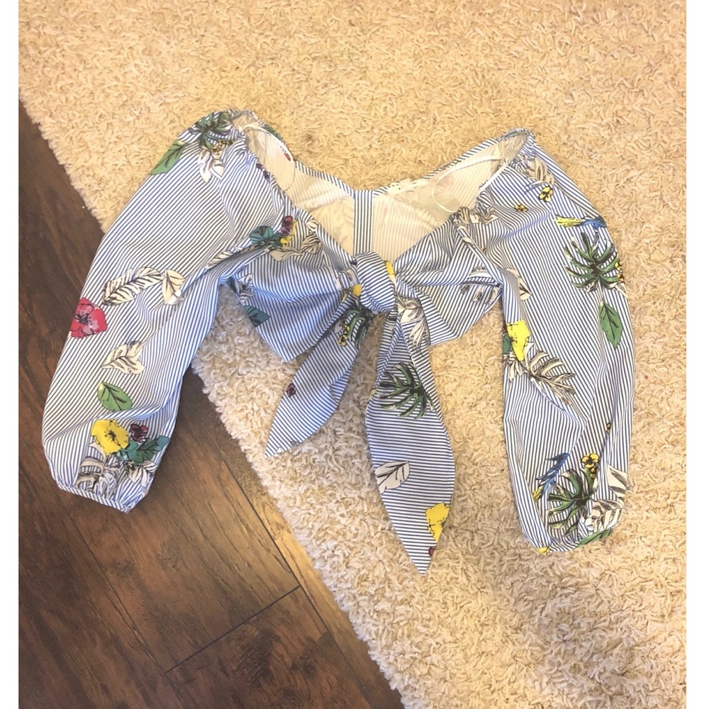Front Tie Crop top